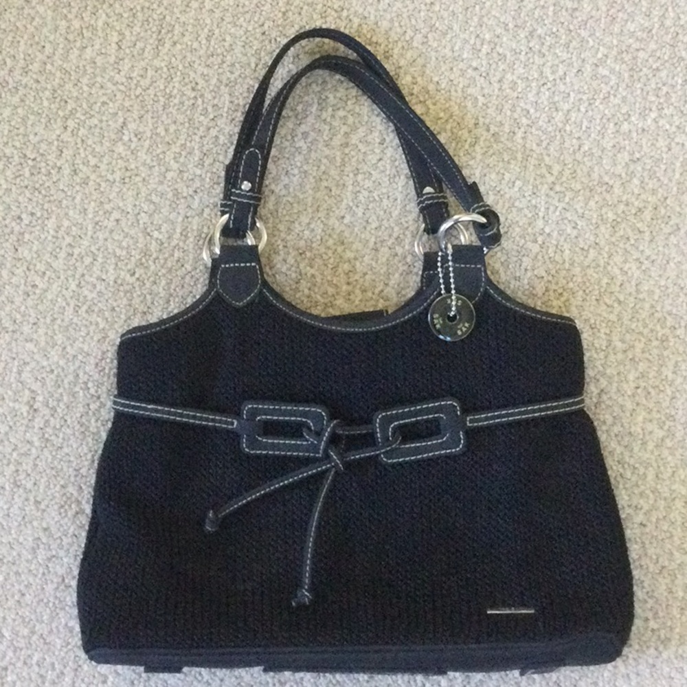 The Sac, knitted purse, good condition.